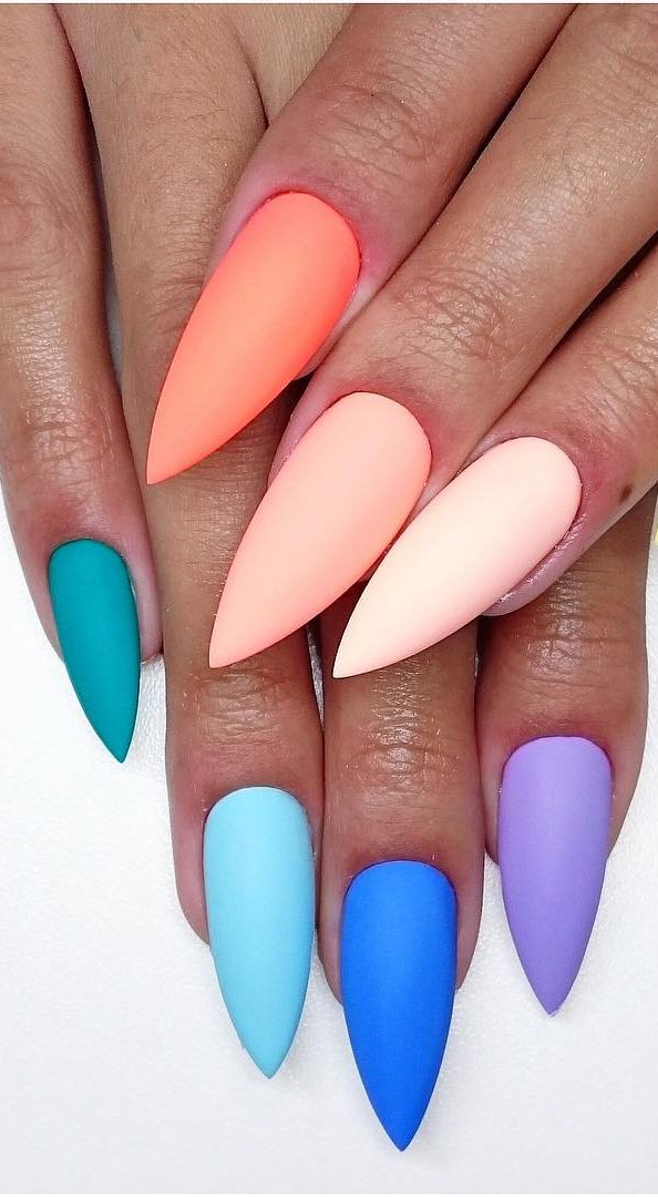 44+ Cool And Stylish Summer Nails Designs Ideas and Models - Page 2 of