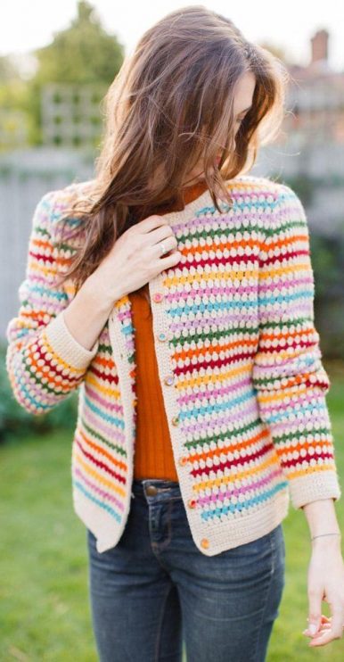 54+ Stylish and Modern Crochet Cardigan Pattern for Women - Page 39 of ...