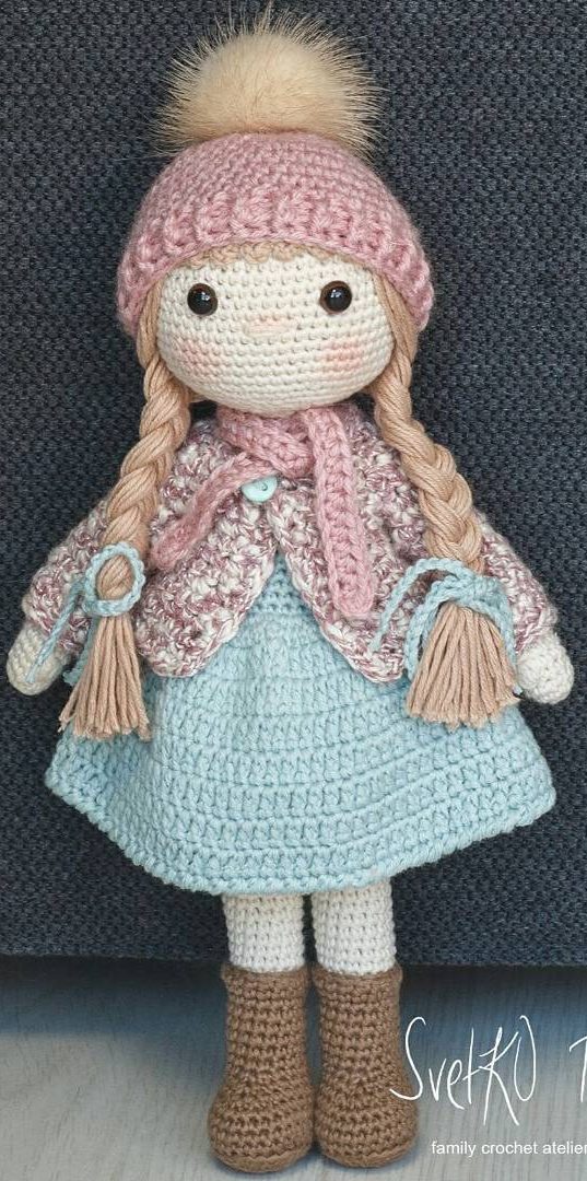 63+ Cute and Lovely Amigurumi doll Hand Crafts Pattern Ideas - Page 8