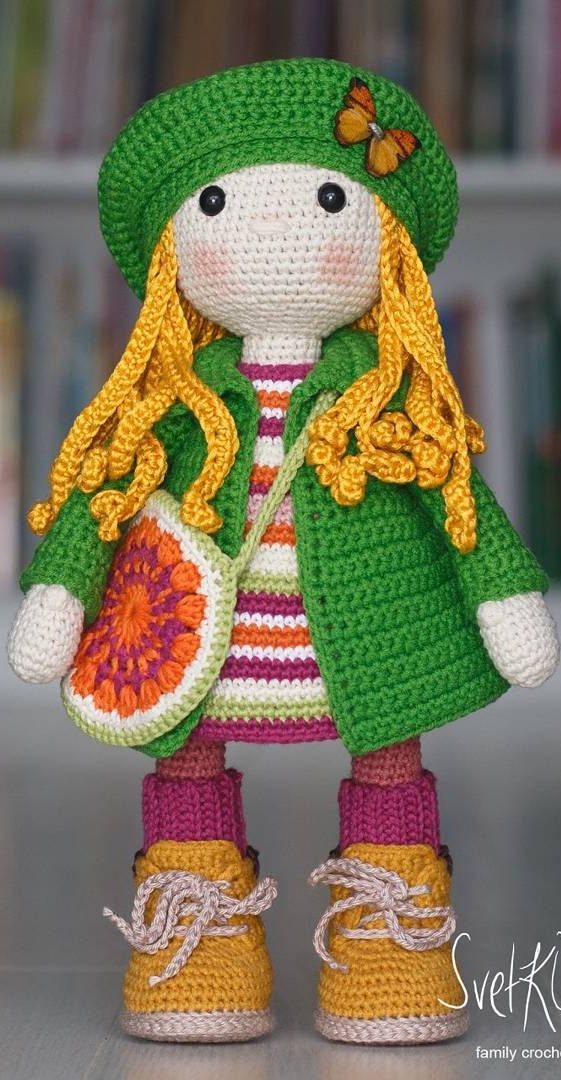63+ Cute and Lovely Amigurumi doll Hand Crafts Pattern Ideas - Page 9