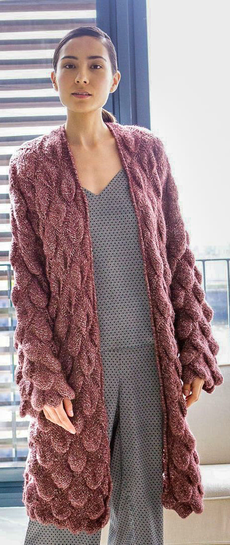 56+ New Design and Awesome Crochet Cardigan Pattern Ideas - Page 24 of