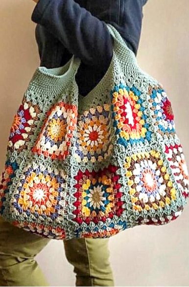 55+ New Trend and Cool Crochet Bag Pattern Ideas for Ladies 2021 - Page