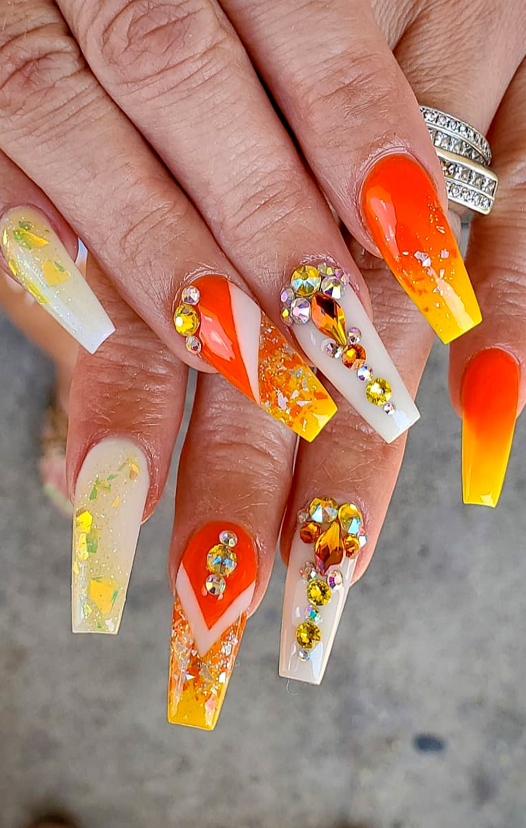 46+ Cute and Cool Summer Nails Designs Images and Ideas - Page 33 of 46