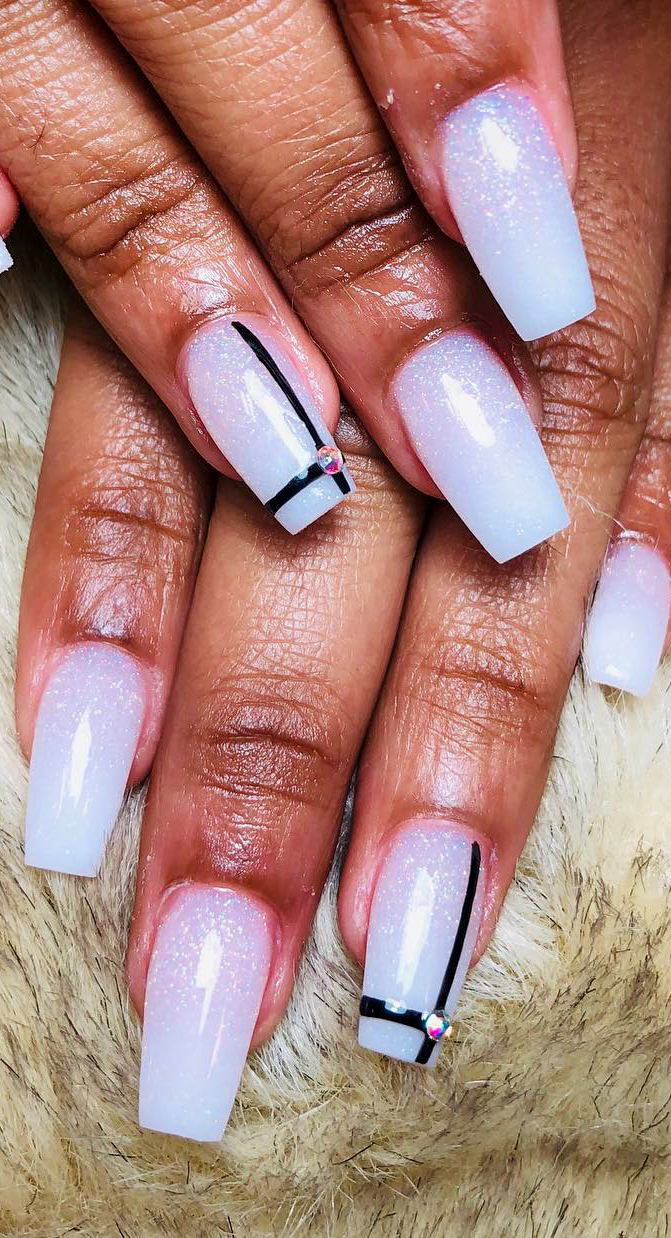 @ shes_erica | Ombre acrylic nails, Coffin nails long 