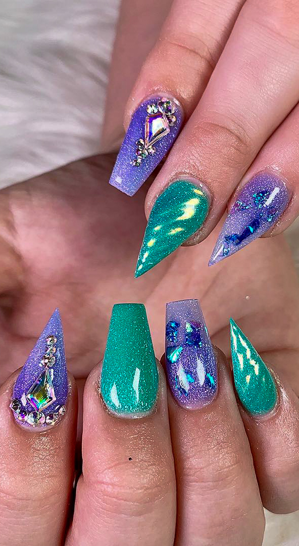 50+ Amazing Acrylic Nail Designs ideas That Are Totally in This Year